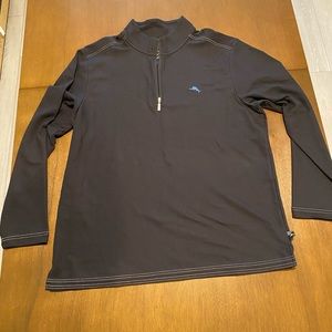 XL Navy Blue Tommy Bahama Islandzone 1/2 zip